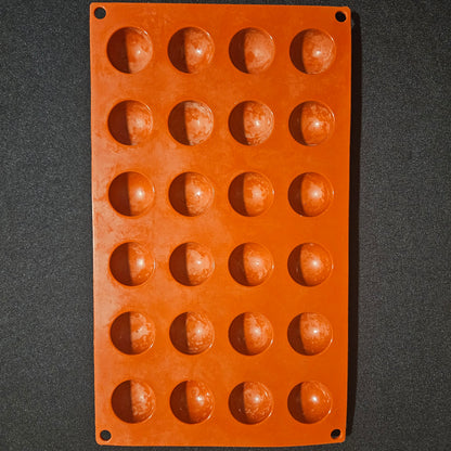 Moule en silicone Demi sphères Déco Relief 3cm