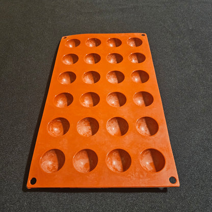 Moule en silicone Demi sphères Déco Relief 3cm