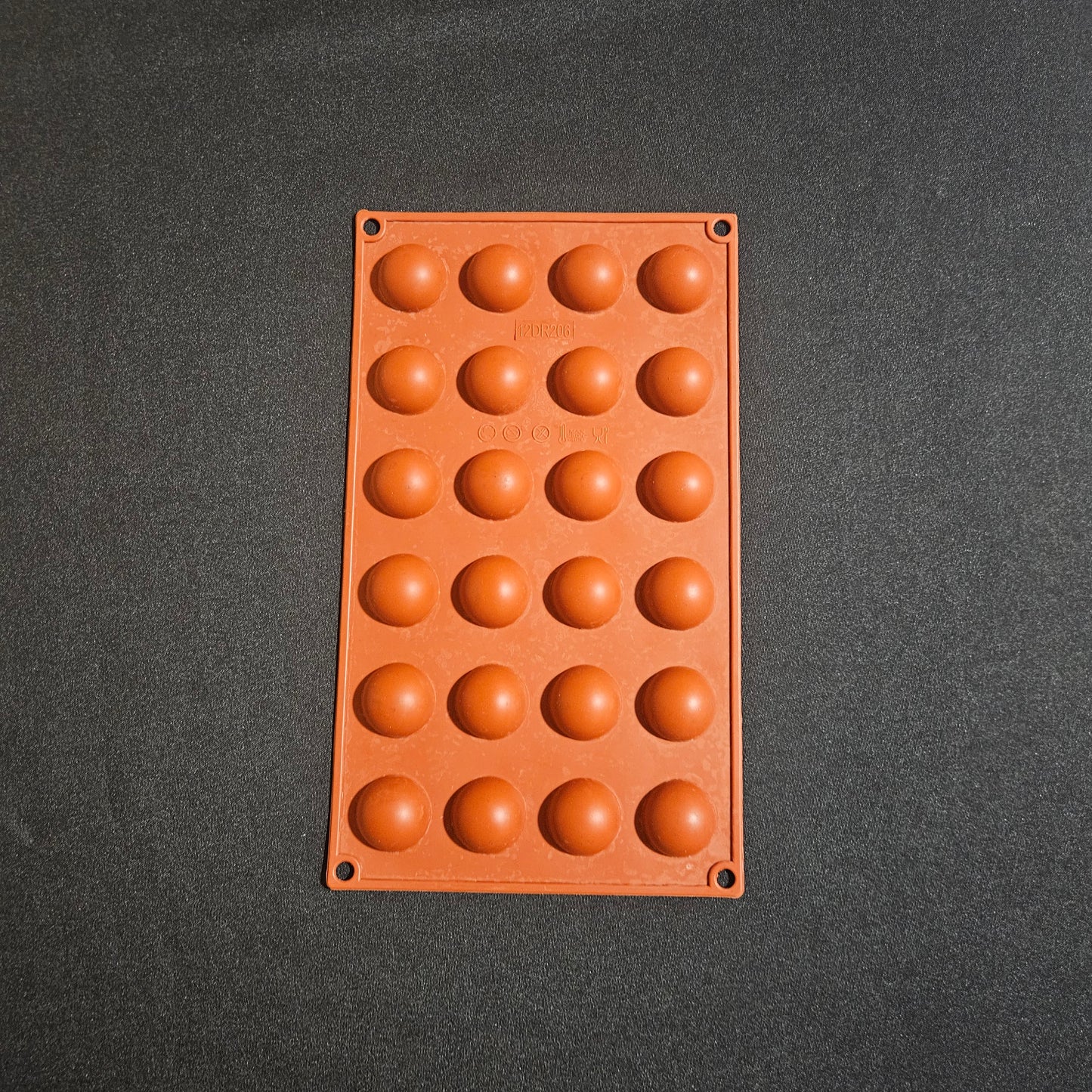 Moule en silicone Demi sphères Déco Relief 3cm