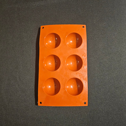 Moule en silicone Demi sphères Déco Relief 6cm