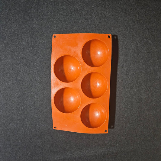 Moule en silicone Demi sphères Déco Relief 8cm