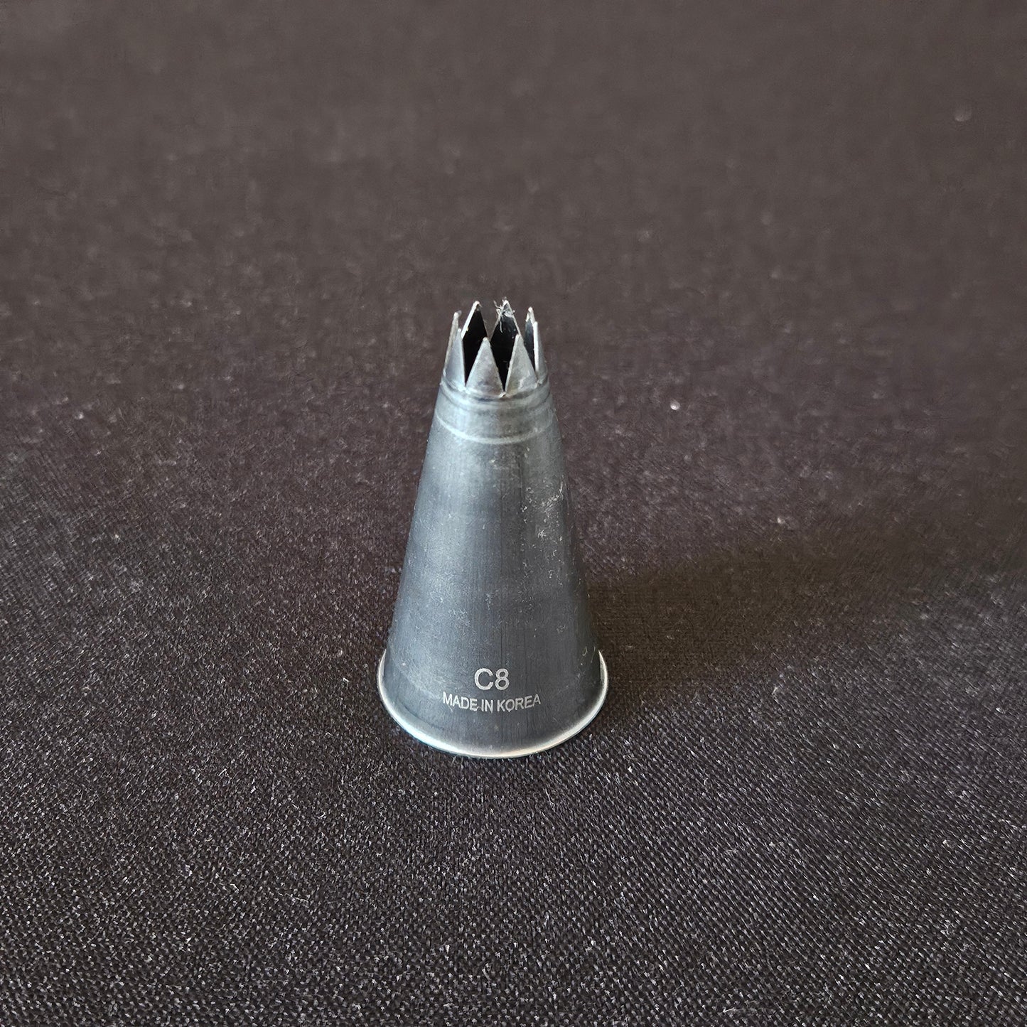 Douille en inox Cannelé C8