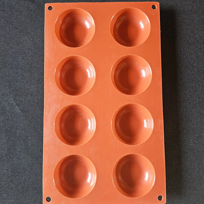 Moule en silicone 8 pomponettes Silikomart
