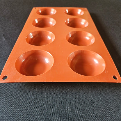 Moule en silicone 8 pomponettes Silikomart
