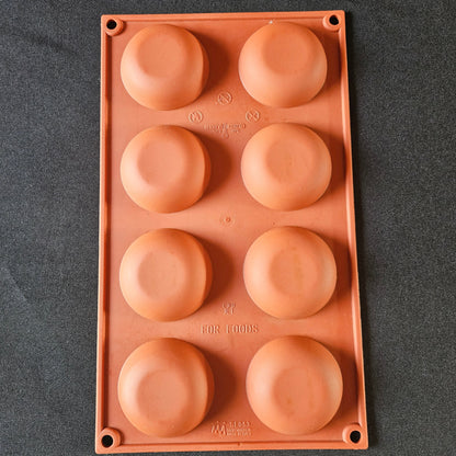 Moule en silicone 8 pomponettes Silikomart