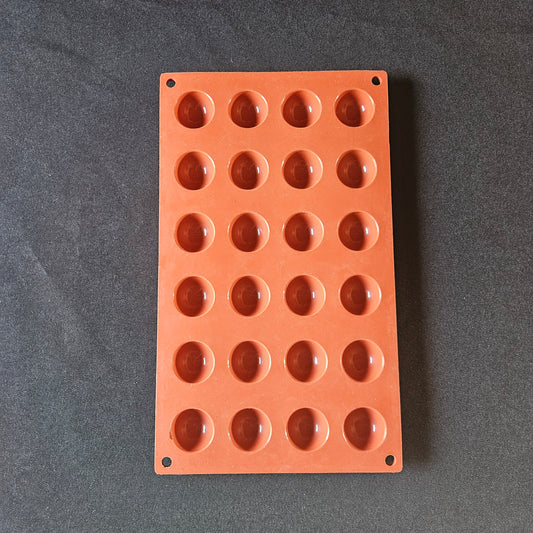 Moule en silicone demi sphères Silikomart 3cm