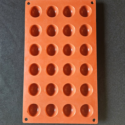 Moule en silicone demi sphères Silikomart 3cm