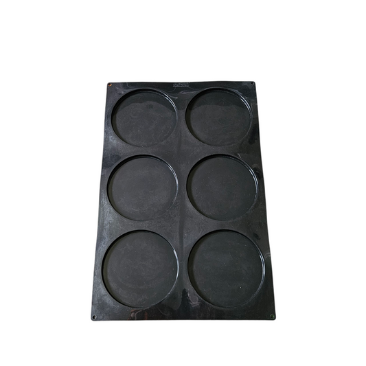 Moule en silicone cylindres 16cm Silikomart 40 x 60