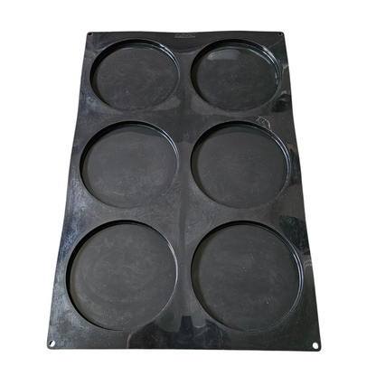 Moule en silicone cylindres 16cm Silikomart 40 x 60