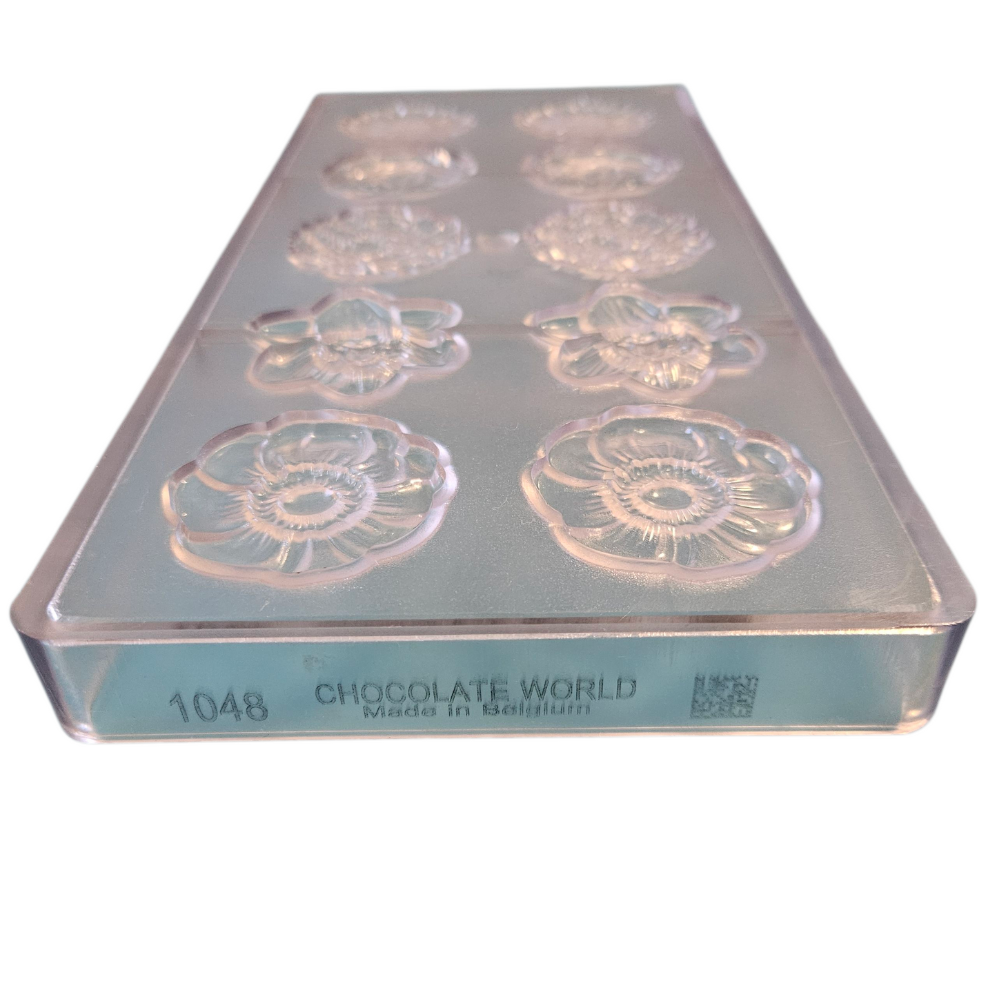 Moule en Polycarbonate différentes fleurs Chocolate World