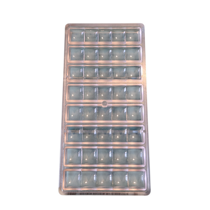 Moule en Polycarbonate Barre sphères  carrés Chocolate World