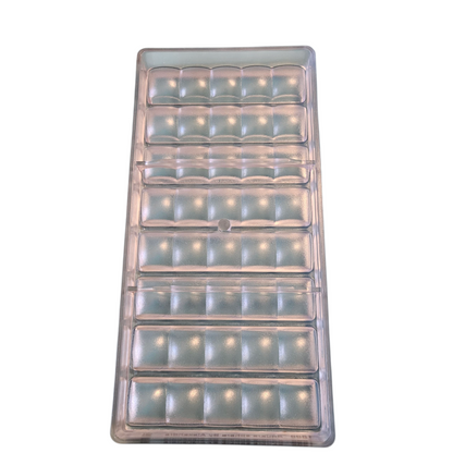 Moule en Polycarbonate Barre sphères  carrés Chocolate World