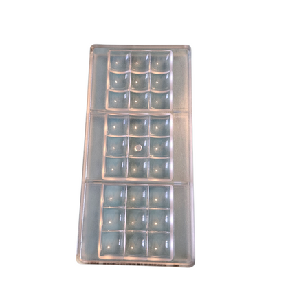 Moule en Polycarbonate tablettes sphères carrés Chocolate World