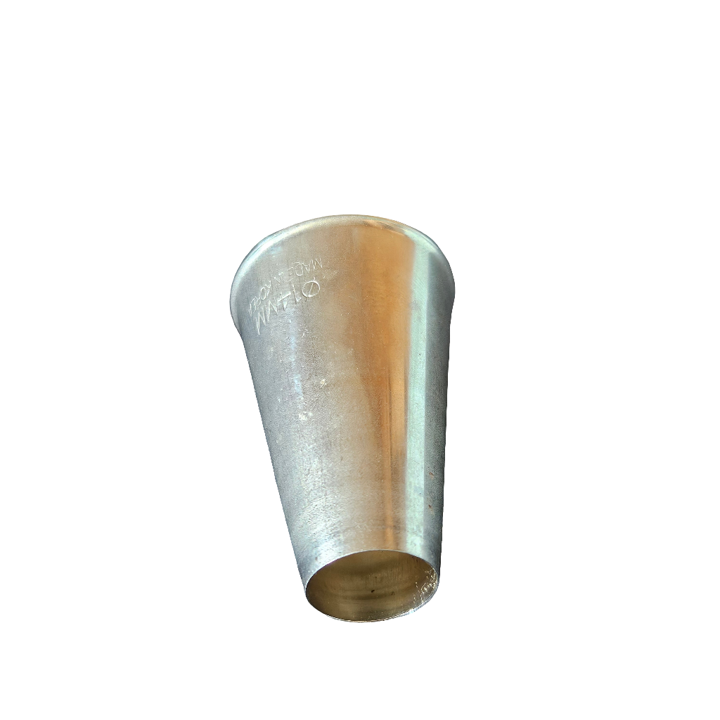 Douille en inox unie 14mm