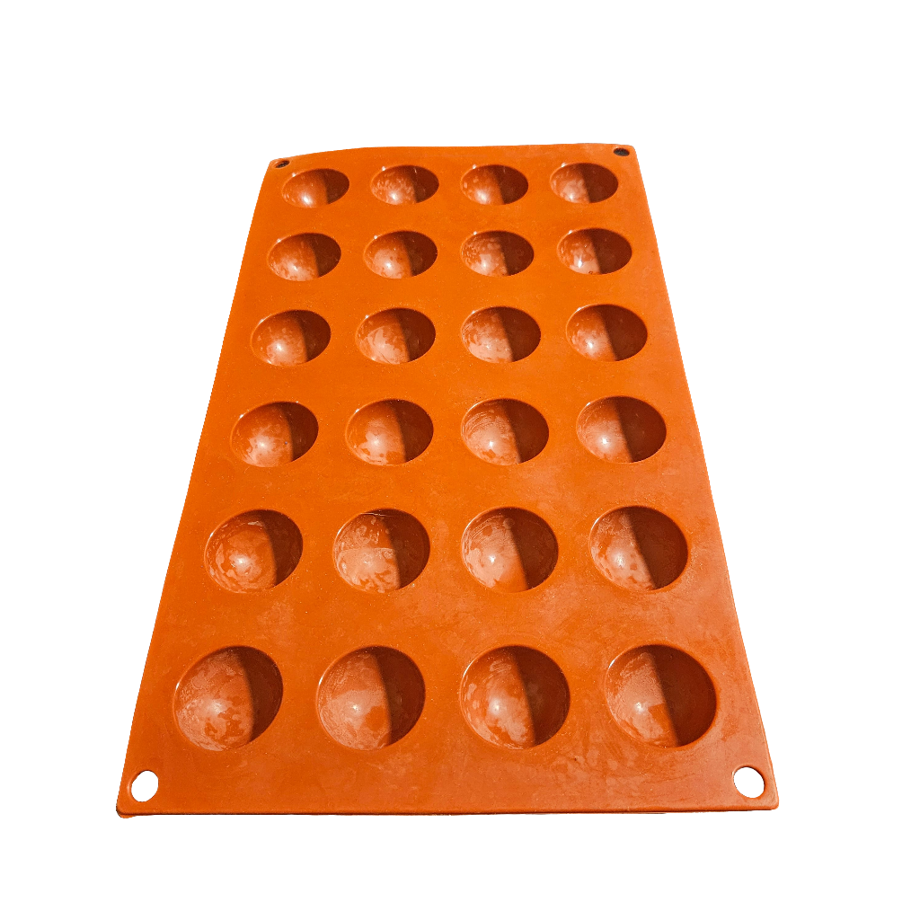 Moule en silicone Demi sphères Déco Relief 3cm