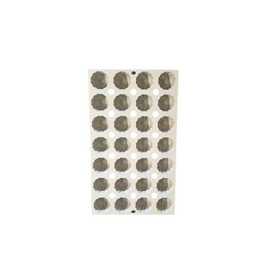 Moule en silicone 28 mini cannelés De Buyer