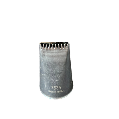 Douille en inox Cannelé Chemin de fer