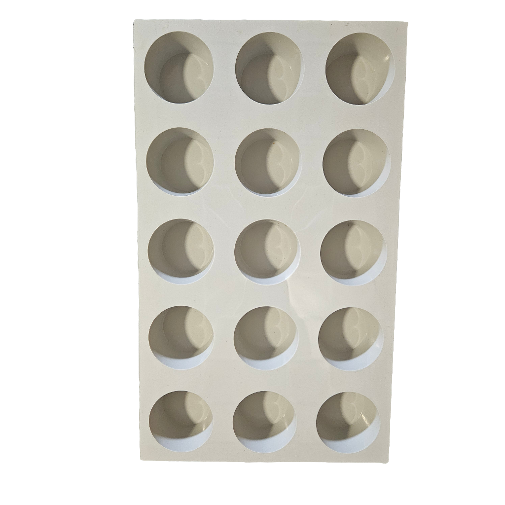 Moule en silicone 15 mini muffins De Buyer