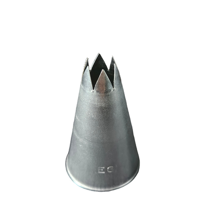 Douille en inox Cannelé E6