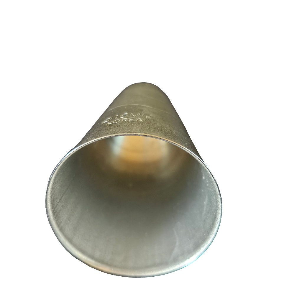 Douille en inox unie 16mm