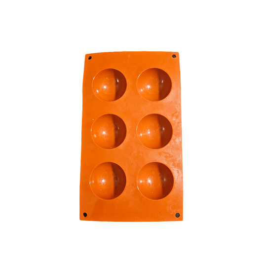 Moule en silicone Demi sphères Déco Relief 6cm