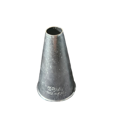 Douille en inox unie 08mm