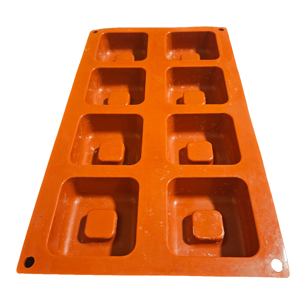 Moule en silicone babas carrés creux  Déco Relief