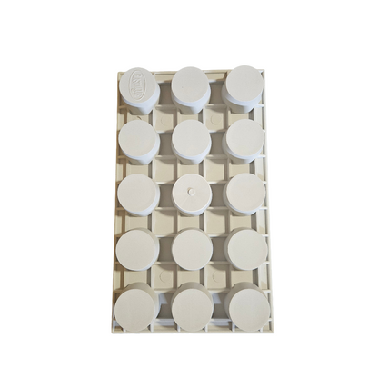 Moule en silicone 15 mini muffins De Buyer