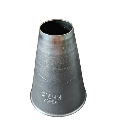 Douille en inox unie 16mm