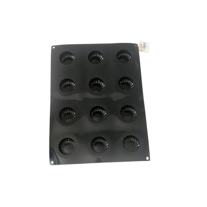 Moule en silicone galets striés Pavoni