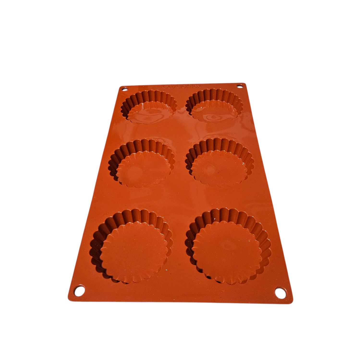 Moule en silicone tartelettes cannelées Gastroflex