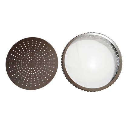 Moule tourtière perforée fond amovible Gobel 240mm