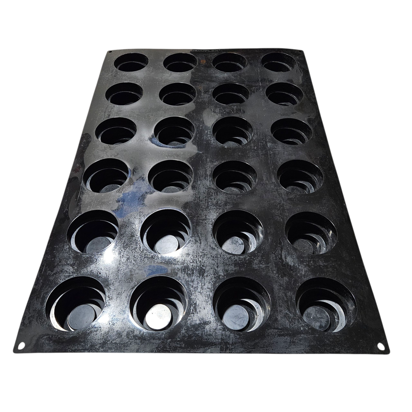 Moule en silicone cylindres à 3 étages Pavoni 40 x 60