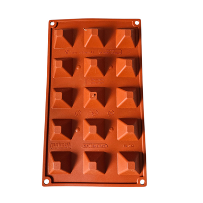 Moule en silicone mini pyramides Pavoni