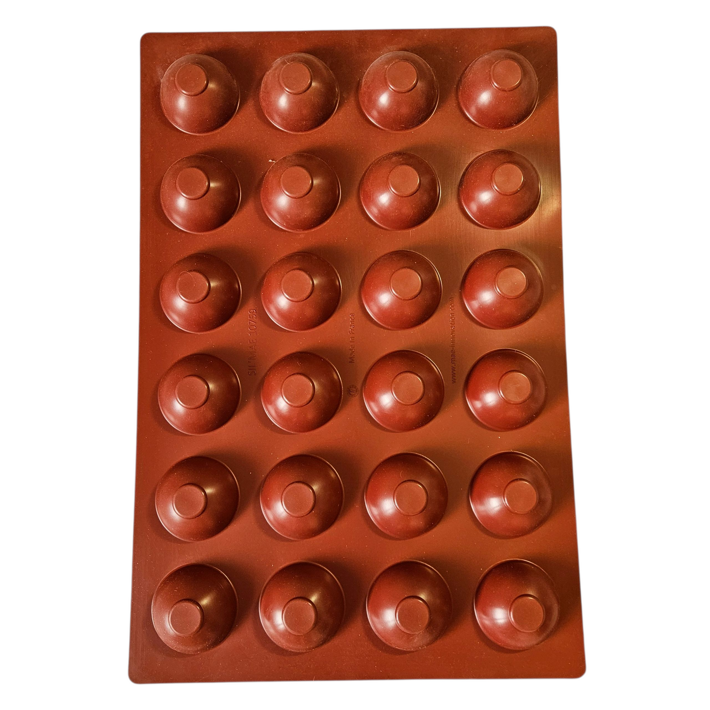 Moule en silicone demi sphère Maé innovation 7cm 40 x 60