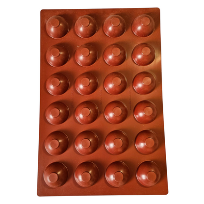 Moule en silicone demi sphère Maé innovation 7cm 40 x 60