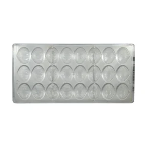 Moule chocolat Polycarbonate Chocolate World CW1235 châtaignes – Démoulage Parfait Assuré