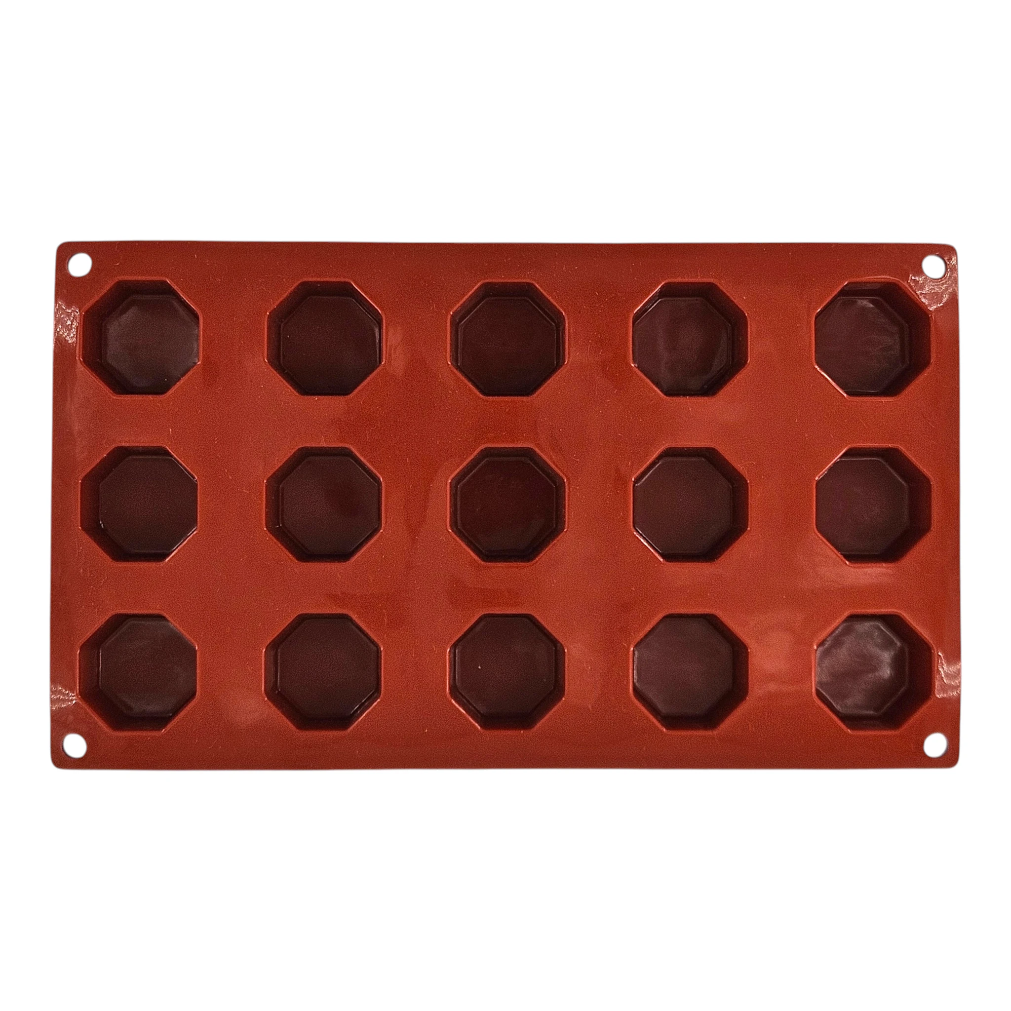 Moule Silicone Pavoni FR022 minis octogones – Qualité Pro Certifiée – Image 2