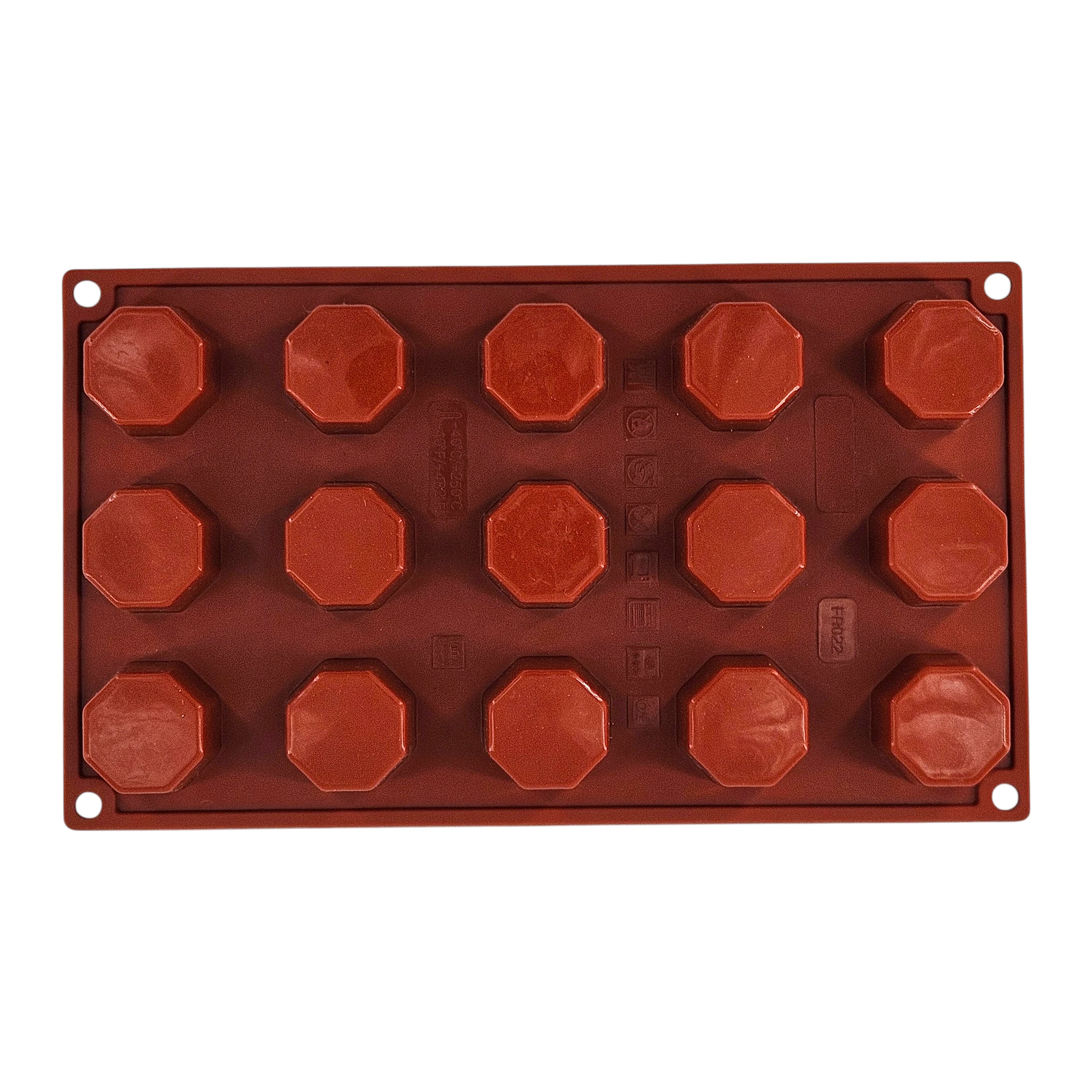 Moule Silicone Pavoni FR022 minis octogones – Qualité Pro Certifiée – Image 3