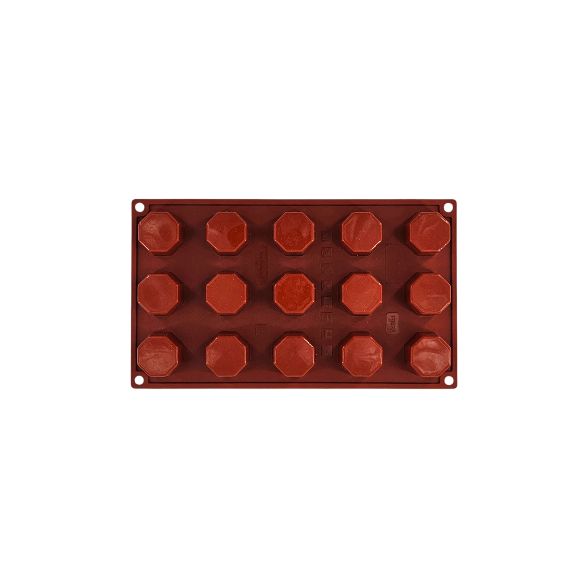 Moule Silicone Pavoni FR022 minis octogones – Qualité Pro Certifiée – Image 4