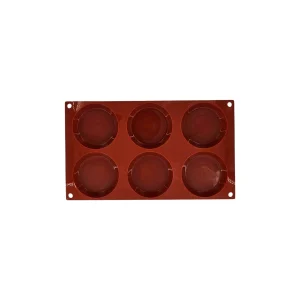Moule Silicone Silikomart SF047 Grandes tartelettes – Qualité Pro Certifiée