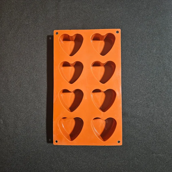 Moule en silicone cœurs Silikomart