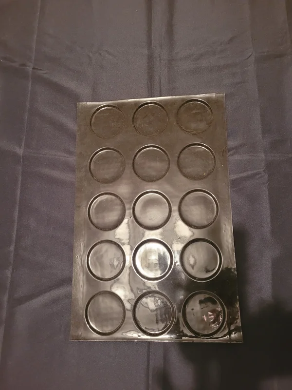 Moule en silicone cylindres 9cm Flexipan 40 x 60