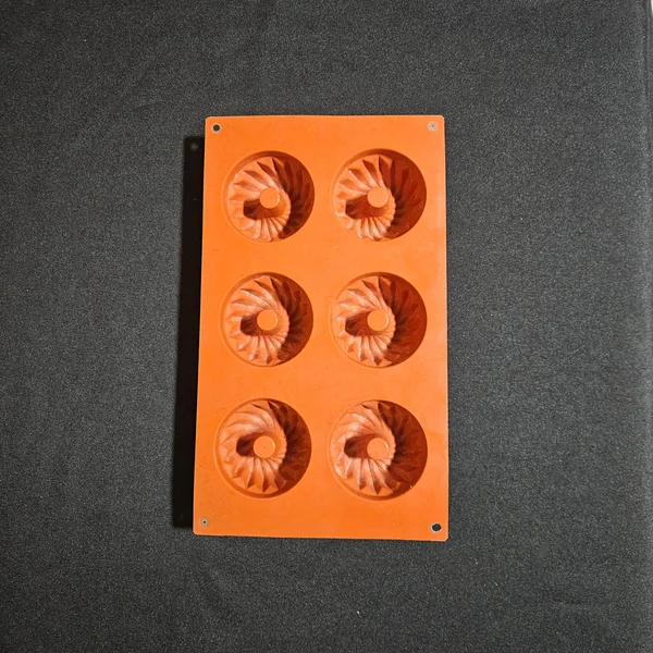 Moule en silicone 6 kouglofs Silikomart