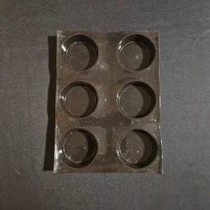 Moule en silicone 6 grands ronds Flexipan