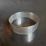 Cercle en inox perforés DécoRelief