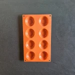 Moule en silicone 8 pomponettes Silikomart