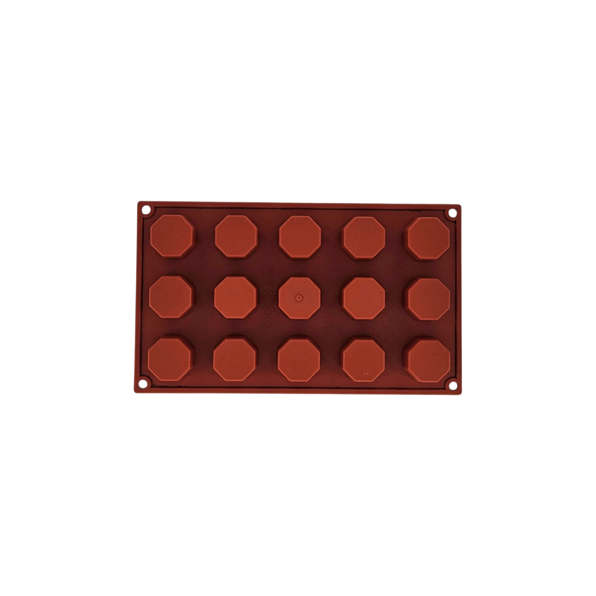 Moule Silicone Silikomart SF037 minis octogones – Qualité Pro Certifiée – Image 4