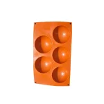 Moule en silicone Demi sphères Déco Relief 8cm