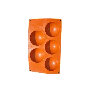 Moule en silicone Demi sphères Déco Relief 8cm
